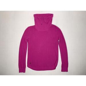 Polo Ralph Lauren Medium Pink Long Sleeve High Neck Knitted Sweater P158